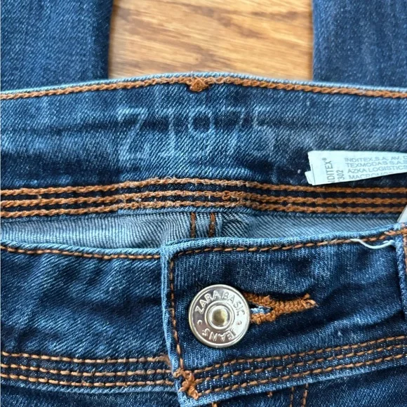 Zara Dark Blue Skinny Jeans - Picture 7 of 8